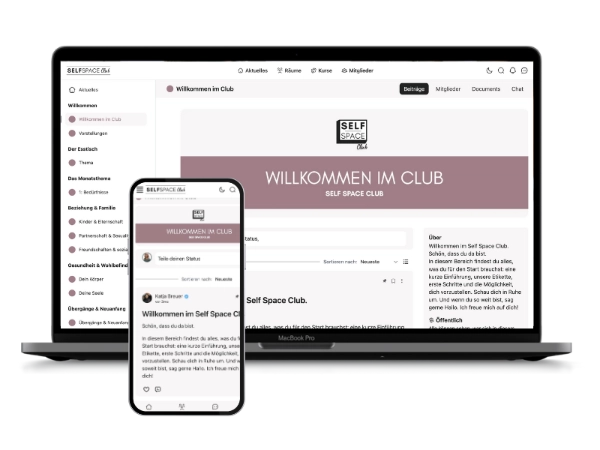 Mockup Self Space Club